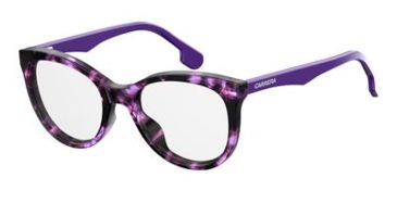 Image of Carrera Carrerino 64 Eyeglass Frames CARRE64-0HKZ-5018 - Violet Havana Frame, Lens Diameter 50mm, Distance Between Lenses 18mm