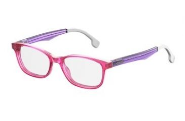 Image of Carrera Carrerino 65 Bifocal Prescription Eyeglasses CARRE65-035J-4815 - Pink Frame, Lens Diameter 48mm, Distance Between Lenses 15mm