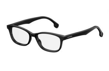 Image of Carrera Carrerino 65 Bifocal Prescription Eyeglasses CARRE65-0807-5215 - Black Frame, Lens Diameter 52mm, Distance Between Lenses 15mm