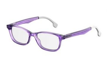 Image of Carrera Carrerino 65 Bifocal Prescription Eyeglasses CARRE65-0B3V-5015 - Violet Frame, Lens Diameter 50mm, Distance Between Lenses 15mm