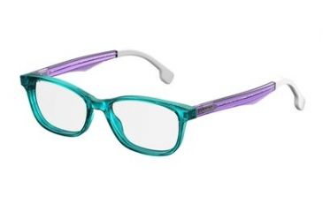 Image of Carrera Carrerino 65 Bifocal Prescription Eyeglasses CARRE65-0HJS-4815 - Turquoise Teal Lc Frame, Lens Diameter 48mm, Distance Between Lenses 15mm