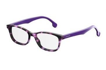 Image of Carrera Carrerino 65 Bifocal Prescription Eyeglasses CARRE65-0HKZ-5015 - Violet Havana Frame, Lens Diameter 50mm, Distance Between Lenses 15mm