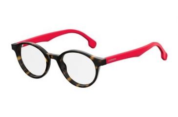 Image of Carrera Carrerino 66 Eyeglass Frames CARRE66-0086-4619 - Dark Havana Frame, Lens Diameter 46mm, Distance Between Lenses 19mm