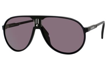 Image of Carrera Champion/L/S Single Vision Prescription Sunglasses CHAMPLS-0DL5-QT-6212 - Frame Color Matte Black, Lens Diameter 62 mm