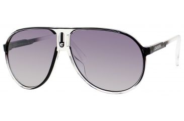 Image of Carrera Champion/T/S Single Vision Prescription Sunglasses CHAMPTS-0JN0-IC-6212 - Lens Diameter 62 mm, Frame Color Crystal Black