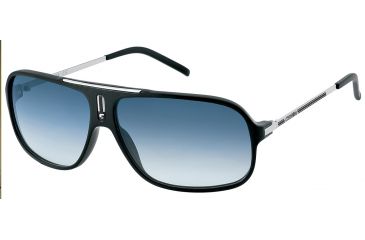 Image of Carrera Cool/S Single Vision Prescription Sunglasses COOLS-0CSA-RA-6512 - Lens Diameter 65 mm, Frame Color Black / Palladium