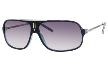 Image of Carrera Cool/S Single Vision Prescription Sunglasses COOLS-0YCE-JJ-6512 - Lens Diameter 65 mm, Frame Color Royal Blue / Palladium