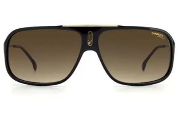 Image of Carrera Cool65 Sunglasses, Black Frame, Brown Gradient Lens, 716736361758