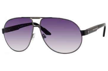 Image of Carrera Daytona 1/S Single Vision Prescription Sunglasses DAYTO1S-0BGL-LF-6211 - Frame Color Dark Ruthenium Black, Lens Diameter 62 mm