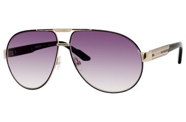 Image of Carrera Daytona 1/S Single Vision Prescription Sunglasses DAYTO1S-0J7I-YR-6211 - Frame Color Gold Black, Lens Diameter 62 mm