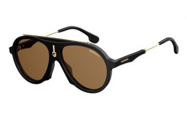 Image of Carrera Flag Bifocal Prescription Sunglasses FLAGS-0807-70-5716 - Frame Color Black, Lens Diameter 57 mm