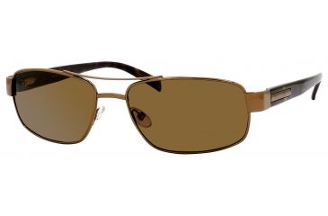 Image of Carrera Game Plan/S Single Vision Prescription Sunglasses GAMEPS-6ZMP-VW-5817 - Frame Color Shiny Bronze, Lens Diameter 58 mm