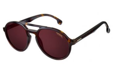 Image of Carrera Pace/S Bifocal Prescription Sunglasses PACESCA-0086-W6-5320 - Frame Color Havana, Lens Diameter 53 mm