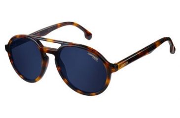 Image of Carrera Pace/S Bifocal Prescription Sunglasses PACESCA-0SX7-KU-5320 - Lens Diameter 53 mm, Frame Color Light Havana