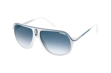 Image of Carrera Safari Sunglasses - White Azure / Palladium Frame, Azure Gradient Lenses SAFARRS0CH61P