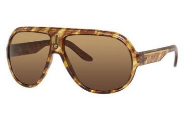 Image of Carrera Speedway/S Bifocal Prescription Sunglasses SPEEDS-0FRI-U8-6312 - Lens Diameter 63 mm, Frame Color Blush Havana Striated