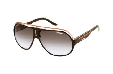 Image of Carrera Speedway Rx Bifocal Sunglasses - Black Crystal Orange Frame SPEEDS0KEELF