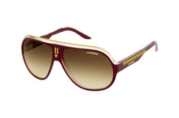 Image of Carrera Speedway Rx Bifocal Sunglasses - Brown Crystal Yellow Frame SPEEDS0KDT1W