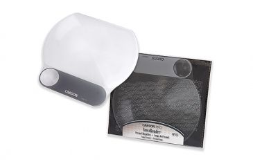 Image of Carson 2x Fresnel Magnifier Loupe w/4x Spot Lens CP-15