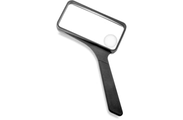 Image of Carson 2x Rectangular Handheld Magnifier w/4.5x Spot Lens, Black, Small, SV-XP