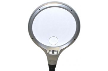 Image of Carson DeskBrite200 2x LED Magnifier Loupe Desk Lamp w/ 5x Spot Lens LM-20