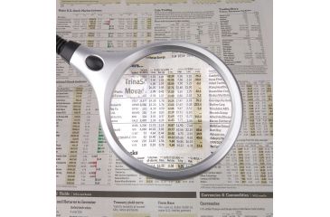 Image of Carson DeskBrite200 2x LED Magnifier Loupe Desk Lamp w/ 5x Spot Lens LM-20