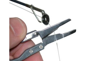 Image of Carson Fishn Grip 4x Magnifier w/Attached Precision Tweezers, Hook Cleaner, and Line Cutter OD-99