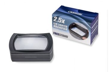 Image of Carson Freestand Magnifier, Grey, 4.7x2.8x2.6 MT-55
