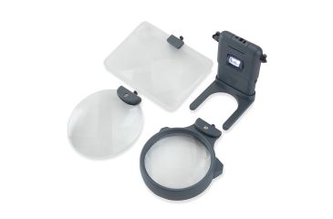 Image of Carson Hobby Magnifier 3-in-1 LED Lighted Magnifier Set