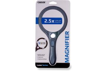 Image of Carson Lume Series 2.5x Aspheric COB LED Magnifier w/7x Spot Lens, 3.5 in, AS-90