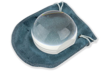 Image of Carson LumiDome Plus 2x Polished Ball Loupe with 75mm base LD-75