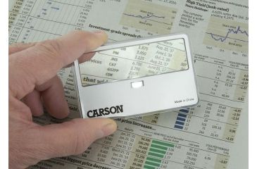 Image of Carson MagniCard MC-99  Magnifier Loupe