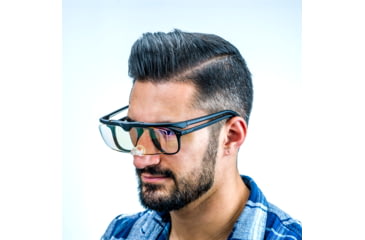 Image of Carson Magnifying Hobby Glasses, 1.8x Magnification, Black, 5.8 x 6.8 x 1.8 in, CP-12