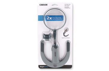 Image of Carson MagniLamp 2x Lighted Detachable 2-in-1 Magnifier w/ 3.5x Spot Lens GN-55
