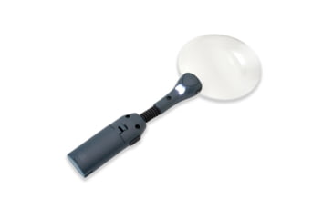 Image of Carson MagniLamp Deluxe Magnifier Light Loupe, Silver GN-88