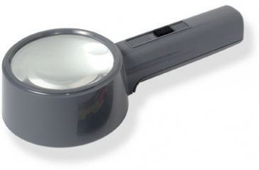 Image of Carson MagniTop 2x 90mm Lighted Table-Top Magnifier with Built-in 4x Spot Lens PT-90
