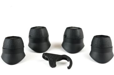 Image of Carson ML-20 MagniLoupe 4-Piece Eye Loupe Set, 4.5x, 6.5x, 8x, 13x, Black/Grey, ML-20