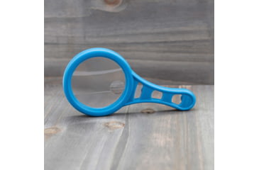 Image of Carson Optical MagnetMag Handheld Magnifier w/ Magnetic Handle, Blue, Purple, Green, Gray, 2.3 in x 0.4 in x 4.6 in, DX-50AS