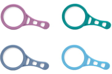 Image of Carson Optical MagnetMag Handheld Magnifier w/ Magnetic Handle, Blue, Purple, Green, Gray, 2.3 in x 0.4 in x 4.6 in, DX-50AS