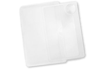 Image of Carson Optical WM-21 Credit Card Sized Magnifier with Spot Lens, Clear, 2.1 in x 0.1 in x 3.4 in, WM-21