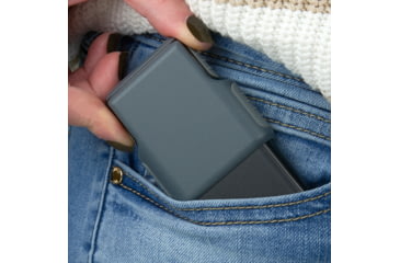 Image of Carson PO-55 MiniBrite 5x Power Slide-Out Pocket Magnifier Loupe, Grey,Pack of 4 PO-55MU