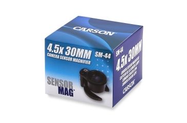 Image of Carson SensorMag 4.5X Magnification Loupe w/ LED, Black SM-44