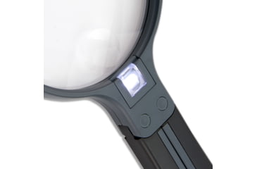 Image of Carson SplitHandle 2x/3x Magnifying Glass, Black HF-11