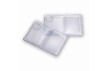 Image of Carson Wallet 2x Magnifier Loupe with 5x Spot Lens Twin Pack WM-01