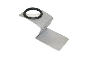 Image of Carson Wave 4x Stand  Magnifier Loupe, Silver WV-55SI