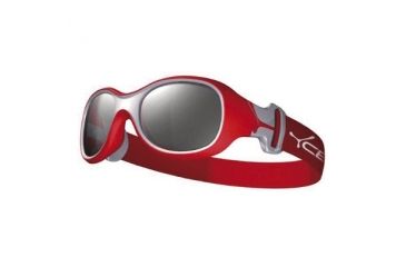 Image of Cebe Chouka Kids Single Vision Rx Sunglasses Red Frame, CBCHOU3
