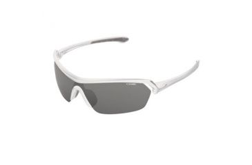 Image of Cebe Eyemax Sunglass White Frame, Variochrom Perfo Grey Photochromic Lens CBEYEM3