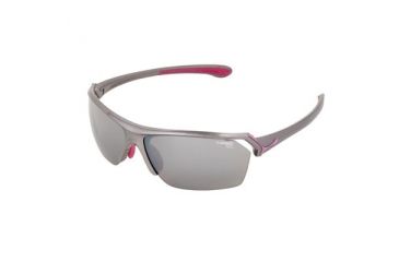 Image of Cebe Wild Sunglass Metallic Grey Frame, Grey Blue/Yellow/Clear Lens CBWILD2