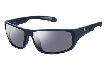 Image of Champion 6016 Sunglasses - Frame MATTE NAVY, Lens Color Grey CU601604