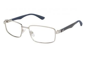 Image of Champion Eyes 1004 Bifocal Prescription Eyeglasses - Frame SHINY SILVER, Size 55/18mm CU100403